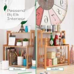 Cellavi Duurzaam Kruidenrek Staand Van Bamboe - Keukenrek Verstelbaar - Keuken Accessoires - Stevige Constructie - Multifunctioneel En Waterafstotend 13 Cellavi Duurzaam Kruidenrek Staand Van Bamboe - Keukenrek Verstelbaar - Keuken Accessoires - Stevige Constructie - Multifunctioneel En Waterafstotend -Huishoudelijke Artikelen Winkel 1200x1200 940
