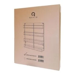 QUVIO Groot Kruidenrek Staal - Ophangbaar - Voor 32 Kruidenpotjes - 4 Laags - Zwart 9 QUVIO Groot Kruidenrek Staal - Ophangbaar - Voor 32 Kruidenpotjes - 4 Laags - Zwart -Huishoudelijke Artikelen Winkel 1200x1200 946
