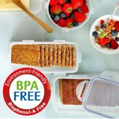 Lock&Lock Vershouddoos - Bewaardoos Met Deksel - Voor Ontbijtkoek Peperkoek En Cake - Cakedoos - 100% Luchtdicht - 2 Liter 26 Lock&Lock Vershouddoos - Bewaardoos Met Deksel - Voor Ontbijtkoek Peperkoek En Cake - Cakedoos - 100% Luchtdicht - 2 Liter -Huishoudelijke Artikelen Winkel 1200x1200 981