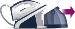 Philips HI5920/20 Stoomstrijkijzer Station 2400 W 1,1 L Keramische Zoolplaat Blauw, Wit -Huishoudelijke Artikelen Winkel 1200x475 1