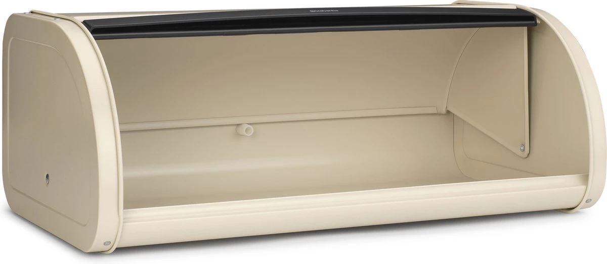Brabantia Broodtrommel - Met Schuifdeksel - Soft Beige 5 Brabantia Broodtrommel - Met Schuifdeksel - Soft Beige - Afbeelding 3