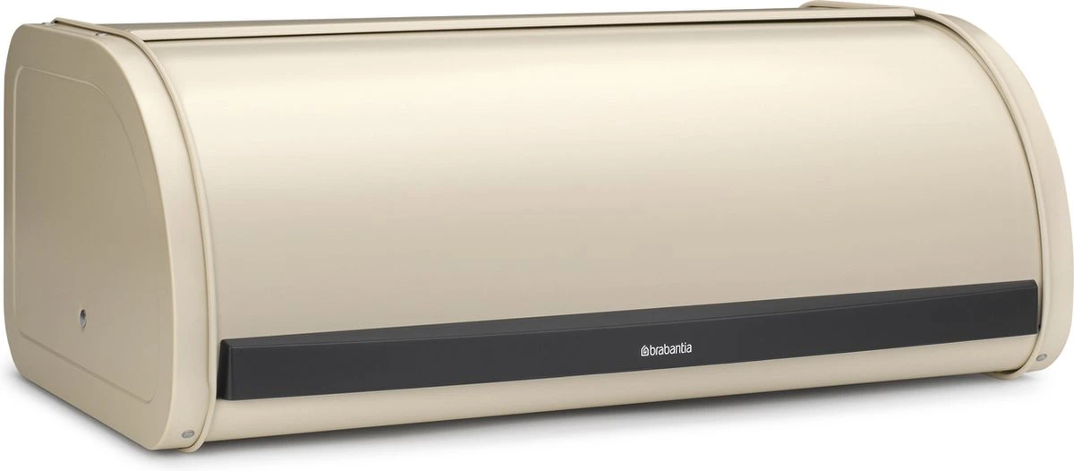 Brabantia Broodtrommel - Met Schuifdeksel - Soft Beige 4 Brabantia Broodtrommel - Met Schuifdeksel - Soft Beige - Afbeelding 2