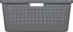 Curver Jute Wasmand Met Deksel 58L + Wasmand 46L - Donkergrijs 20 Curver Jute Wasmand Met Deksel 58L + Wasmand 46L - Donkergrijs -Huishoudelijke Artikelen Winkel 1200x526 2