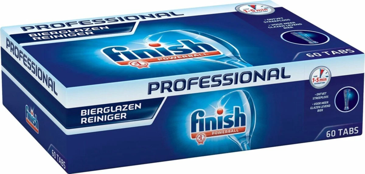 Finish Professional Bierglasreiniger 60 Tabs 3 Finish Professional Bierglasreiniger 60 Tabs