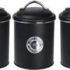 Merkloos 3x Zwart Voorraadblik Suiker, Thee En Koffie - Levensmiddelen Bewaren - Voorraadblikken/voorraadtrommels 2 Merkloos 3x Zwart Voorraadblik Suiker, Thee En Koffie - Levensmiddelen Bewaren - Voorraadblikken/voorraadtrommels -Huishoudelijke Artikelen Winkel 1200x620