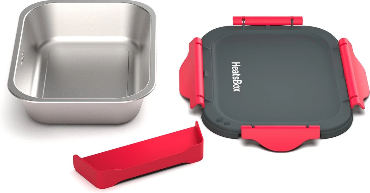 Faitron HeatsBox Style+ - Elektrische Lunchbox - Lunchtrommel Volwassenen - RVS - Verschillende Compartimenten - Met Smartphone App - 220V - Voor Warme Maaltijden 5 Faitron HeatsBox Style+ - Elektrische Lunchbox - Lunchtrommel Volwassenen - RVS - Verschillende Compartimenten - Met Smartphone App - 220V - Voor Warme Maaltijden - Afbeelding 3
