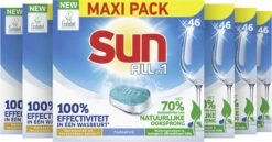 SUN® Sun All-in 1 Normaal Vaatwastabletten - 276 Tabletten - Voordeelverpakking -Huishoudelijke Artikelen Winkel 1200x629 1