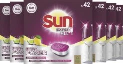 SUN® Sun Tabs Extra Power Citroen - Vaatwastabletten - 6 X 42ST 9 SUN® Sun Tabs Extra Power Citroen - Vaatwastabletten - 6 X 42ST -Huishoudelijke Artikelen Winkel 1200x630