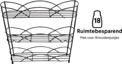 Zindoo - Kruidenrek - Standaard - 3-laags - Ophangbaar - 18 Kruiden Potjes - Anti-slip Pootjes - Spice Rack - Specerijenrek - Keukenorganizer - Keukenaccessoires 12 Zindoo - Kruidenrek - Standaard - 3-laags - Ophangbaar - 18 Kruiden Potjes - Anti-slip Pootjes - Spice Rack - Specerijenrek - Keukenorganizer - Keukenaccessoires -Huishoudelijke Artikelen Winkel 1200x637 1