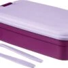 Curver Lunch&Go Lunchbox - Met Bestek - Paars -Huishoudelijke Artikelen Winkel 1200x638