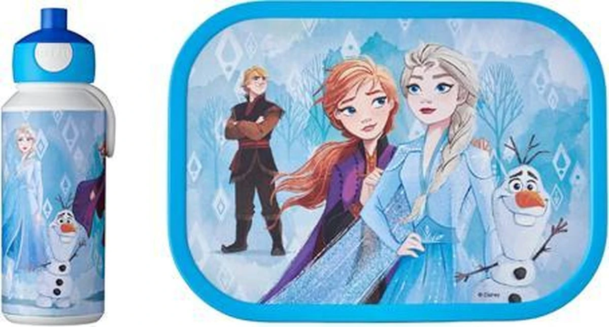 Mepal – Lunchset Campus (pu + Lb) – Pop-up Drinkfles En Broodtrommel Voor Kinderen – Frozen II – Bento Box – Lekvrij 3 Mepal – Lunchset Campus (pu + Lb) – Pop-up Drinkfles En Broodtrommel Voor Kinderen – Frozen II – Bento Box – Lekvrij