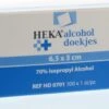 HEKA Alcoholdoekjes - 100 Stuks