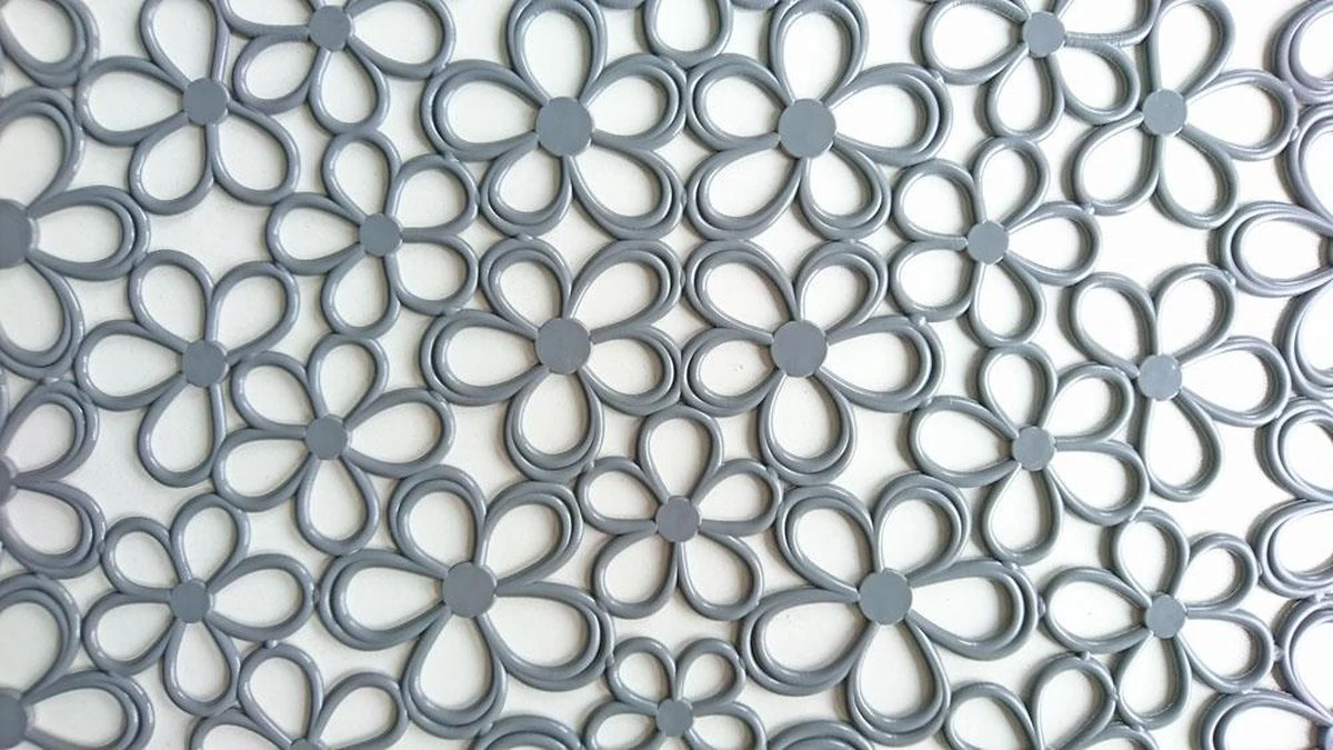 Merkloos Papillon - 2 Stuks Gootsteenmat - Bloem Grijs - 31,5 X 31,5 Cm 5 Merkloos Papillon - 2 Stuks Gootsteenmat - Bloem Grijs - 31,5 X 31,5 Cm - Afbeelding 3