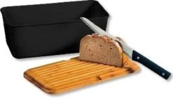 Melamine Broodtrommel Met Bamboe Snijplank | Brood Bewaar Doos Met Hoge Kwaliteit Bamboe Snij Plank | Met Bamboe Deksel, Te Gebruiken Als Brood Snijplank | Afm. 34 X 18 X 14 Cm. | Kleur Brood Trommel: ZWART 7 Melamine Broodtrommel Met Bamboe Snijplank | Brood Bewaar Doos Met Hoge Kwaliteit Bamboe Snij Plank | Met Bamboe Deksel, Te Gebruiken Als Brood Snijplank | Afm. 34 X 18 X 14 Cm. | Kleur Brood Trommel: ZWART -Huishoudelijke Artikelen Winkel 1200x686
