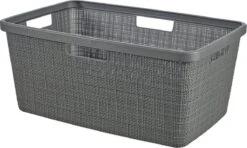 Curver Jute Wasmand Met Deksel 58L + Wasmand 46L - Donkergrijs 18 Curver Jute Wasmand Met Deksel 58L + Wasmand 46L - Donkergrijs -Huishoudelijke Artikelen Winkel 1200x718 2