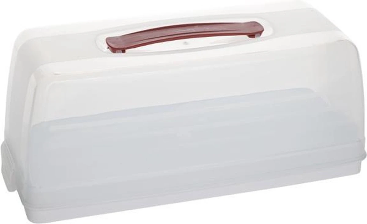 Curver Chef@Home Cakedoos - Wit/transparant 6 Curver Chef@Home Cakedoos - Wit/transparant - Afbeelding 4