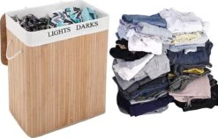 Songmics Bamboe Wasmand, 32 X 52 X 62,5 Cm 100L 12 Songmics Bamboe Wasmand, 32 X 52 X 62,5 Cm 100L -Huishoudelijke Artikelen Winkel 1200x762