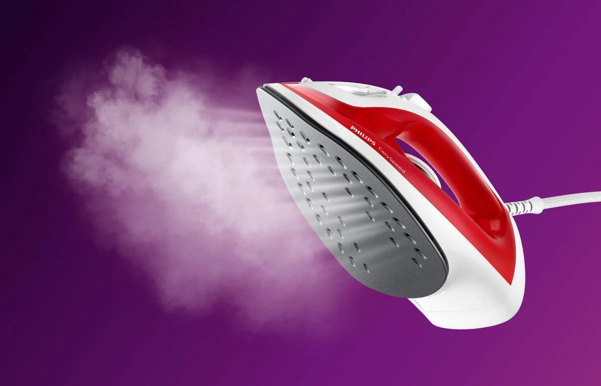 Philips EasySpeed GC1742/40 - Strijkijzer - Rood 4 Philips EasySpeed GC1742/40 - Strijkijzer - Rood - Afbeelding 2