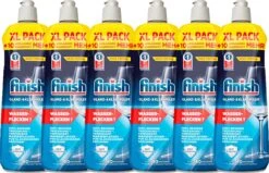 Finish Glansspoelmiddel Rinse & Shine - 800ml X6
