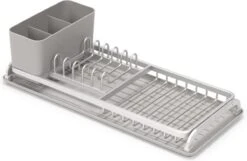 Brabantia SinkSide Afdruiprek Compact - Mid Grey -Huishoudelijke Artikelen Winkel 1200x781