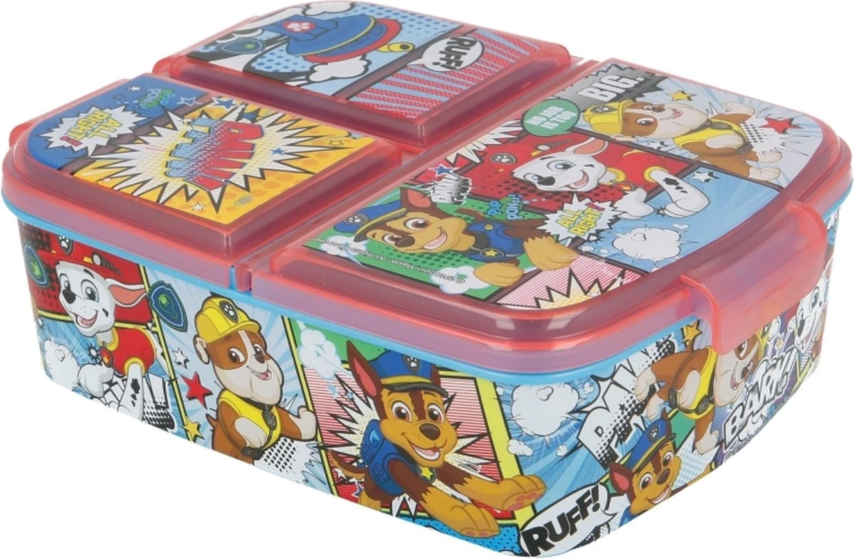 PAW Patrol - Vershouddoos - Lunchbox - 400ml - Blauw/Rood 3 PAW Patrol - Vershouddoos - Lunchbox - 400ml - Blauw/Rood