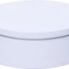 Merkloos Wit Rond Koekblik Opbergblik/bewaarblik 18 Cm - Witte Voorraadblikken/koekblikken - Snoeptrommels/koektrommels -Huishoudelijke Artikelen Winkel 1200x787 1