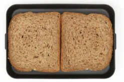 Brabantia Make & Take Lunchbox - Plat - Kunststof - Dark Grey -Huishoudelijke Artikelen Winkel 1200x797