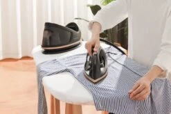 Swiss Pro+ -Stoomstrijkijzer Met Stoomgenerator - Iron - Keramische Zoolplaat - 2700W - Black/Gold - PefectCare Performer -Huishoudelijke Artikelen Winkel 1200x799 63