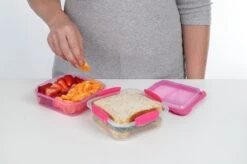 Sistema To Go Snackdoos Snack Attack Duo - Roze- 975 Ml -Huishoudelijke Artikelen Winkel 1200x799 9