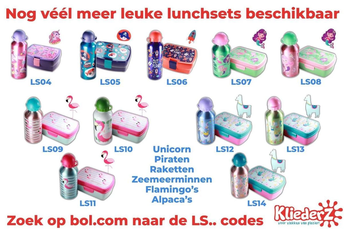 Unicorn Broodtrommel + PET Drinkfles Lichtblauw | Eenhoorn Lunchbox Set Voor Meisjes LS22 13 Unicorn Broodtrommel + PET Drinkfles Lichtblauw | Eenhoorn Lunchbox Set Voor Meisjes LS22 - Afbeelding 12