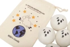 Miki's Goods® XL Wollen Drogerballen 6 Stuks - Panda Wasballen - Duurzaam - Wasbol - 100% Nieuw-Zeelandse Schapenwol - Wasbollen - Herbruikbaar- Droogballen - Snellere Droogtijd - Zuigt Dierenharen Op 13 Miki's Goods® XL Wollen Drogerballen 6 Stuks - Panda Wasballen - Duurzaam - Wasbol - 100% Nieuw-Zeelandse Schapenwol - Wasbollen - Herbruikbaar- Droogballen - Snellere Droogtijd - Zuigt Dierenharen Op -Huishoudelijke Artikelen Winkel 1200x800 9