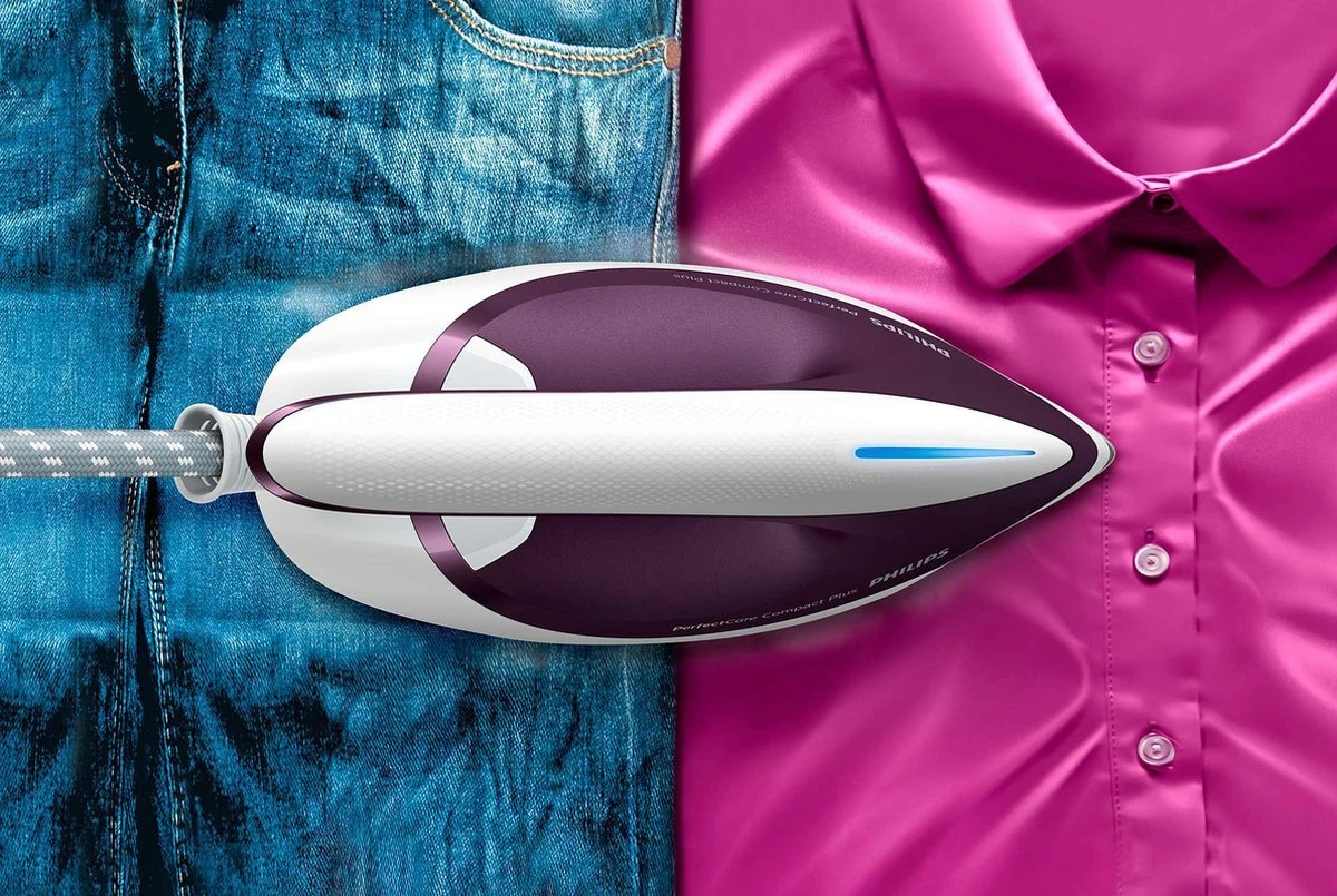 Philips PerfectCare Compact Plus GC7933/30 - Stoomgenerator - Paars 12 Philips PerfectCare Compact Plus GC7933/30 - Stoomgenerator - Paars - Afbeelding 10