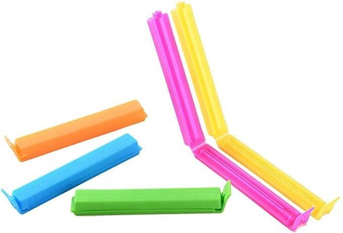 Vershoudclips - 30 Stuks - Vershoud Knijpers - Afsluitclips - Zakklemmen - Zaksluiter - Afsluiter Klemmen 6 Vershoudclips - 30 Stuks - Vershoud Knijpers - Afsluitclips - Zakklemmen - Zaksluiter - Afsluiter Klemmen - Afbeelding 4