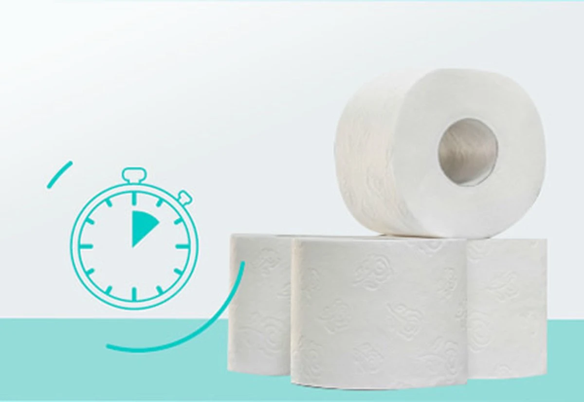 Toiletpapier Aquastream Snel Oplosbaar (6-pack) 4 Toiletpapier Aquastream Snel Oplosbaar (6-pack) - Afbeelding 2