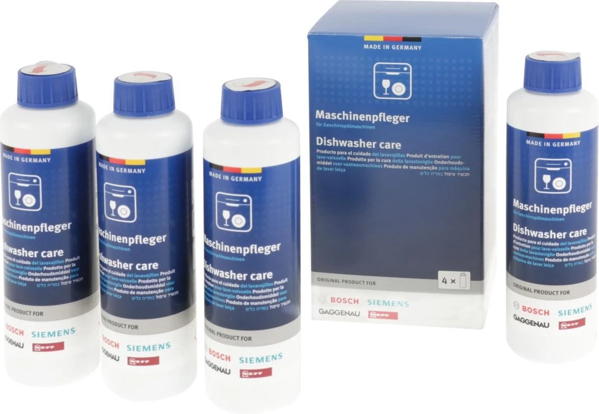 Bosch / Siemens - Vaatwasser Reiniger - 4x 250 Ml - 00311996 4 Bosch / Siemens - Vaatwasser Reiniger - 4x 250 Ml - 00311996 - Afbeelding 2