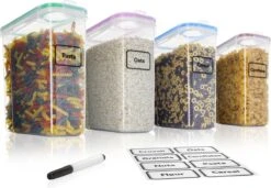 TNM Luxe Luchtdichte Voorraadbussen Set (4x2,5L) – Voorraadpotten - 4 Kleuren 19 TNM Luxe Luchtdichte Voorraadbussen Set (4x2,5L) – Voorraadpotten - 4 Kleuren -Huishoudelijke Artikelen Winkel 1200x833 1