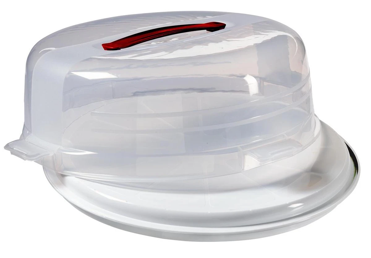 Curver Chef@home Taartdoos Laag - Sneeuwwit 4 Curver Chef@home Taartdoos Laag - Sneeuwwit - Afbeelding 2