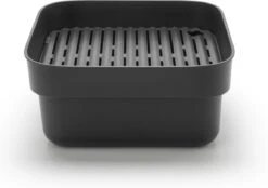 Brabantia SinkSide Afwasbak Vierkant - Met Afdruipschaal - Dark Grey -Huishoudelijke Artikelen Winkel 1200x843 1