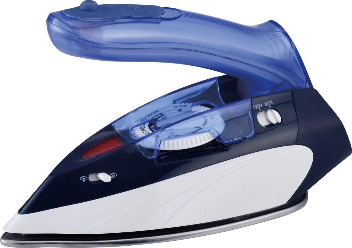 Aigostar Lucas 31PYF - Stoomstrijkijzer Travel/Reisstrijkijzer - 1100W - Paars/Wit 4 Aigostar Lucas 31PYF - Stoomstrijkijzer Travel/Reisstrijkijzer - 1100W - Paars/Wit - Afbeelding 2