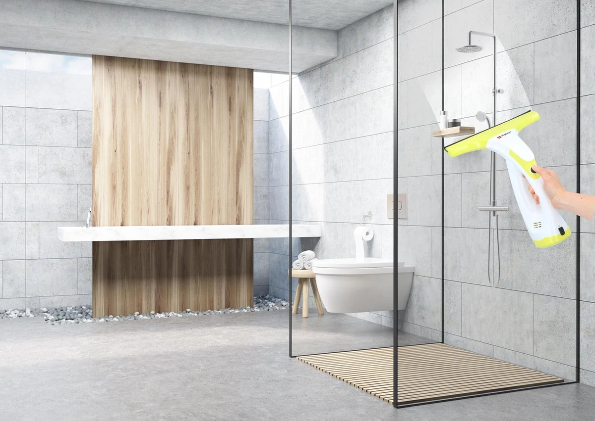 Alpina Elektrische Ramenwasser - Ruitenreiniger 635GR - Oplaadbare Raamtrekker - 3,7V Lithiumbatterij - Batterijduur 30 Minuten - 70ML Waterreservoir - Wit/Geel 11 Alpina Elektrische Ramenwasser - Ruitenreiniger 635GR - Oplaadbare Raamtrekker - 3,7V Lithiumbatterij - Batterijduur 30 Minuten - 70ML Waterreservoir - Wit/Geel - Afbeelding 9