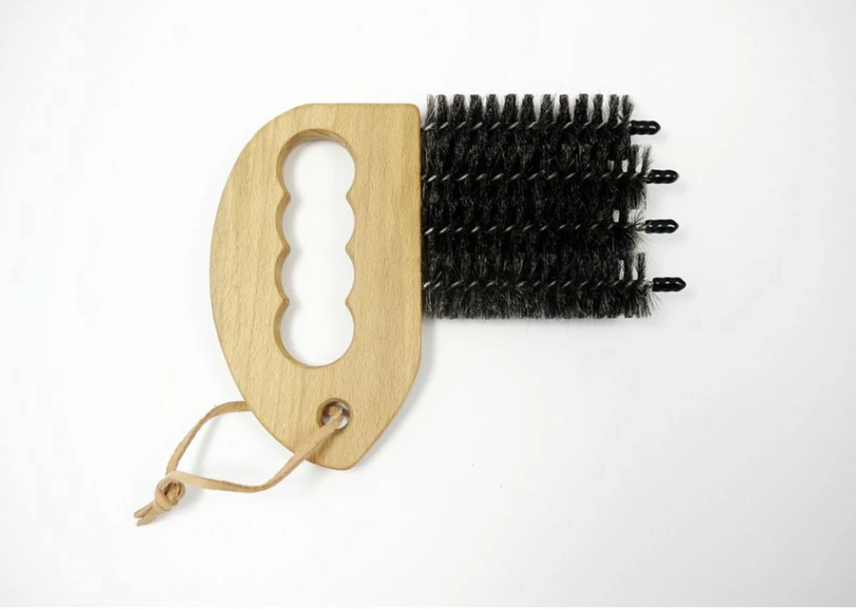 Lamellen Reiniger -Luxaflex- Lamellen-Borstel Met Handvat - Jaloezieën - Lamellen Reiniger - Geitenhaar-hout 3 Lamellen Reiniger -Luxaflex- Lamellen-Borstel Met Handvat - Jaloezieën - Lamellen Reiniger - Geitenhaar-hout