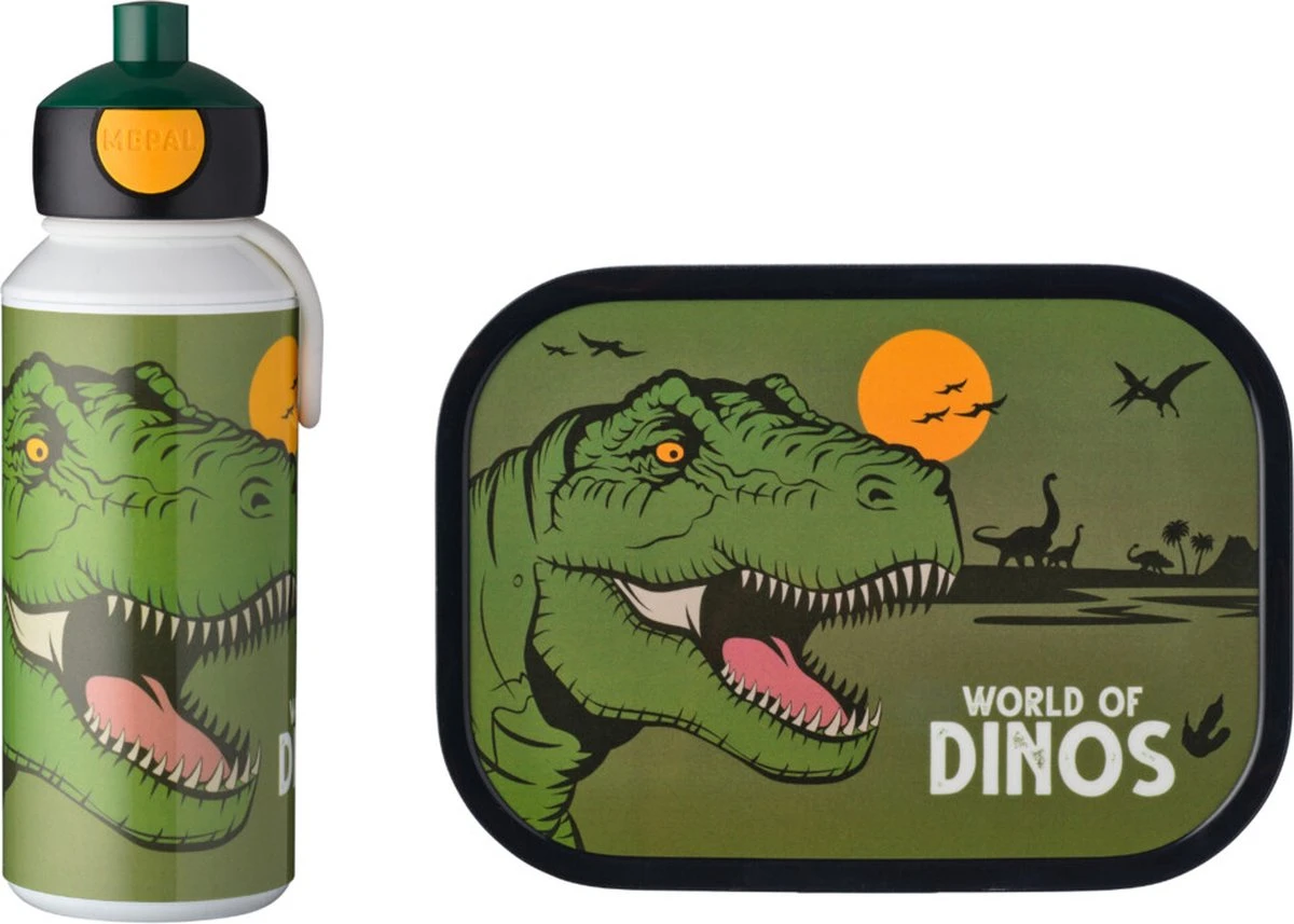 Mepal – Lunchset Campus (pu + Lb) – Pop-up Drinkfles En Broodtrommel Voor Kinderen – Dino – Bento Box – Lekvrij 9 Mepal – Lunchset Campus (pu + Lb) – Pop-up Drinkfles En Broodtrommel Voor Kinderen – Dino – Bento Box – Lekvrij - Afbeelding 7