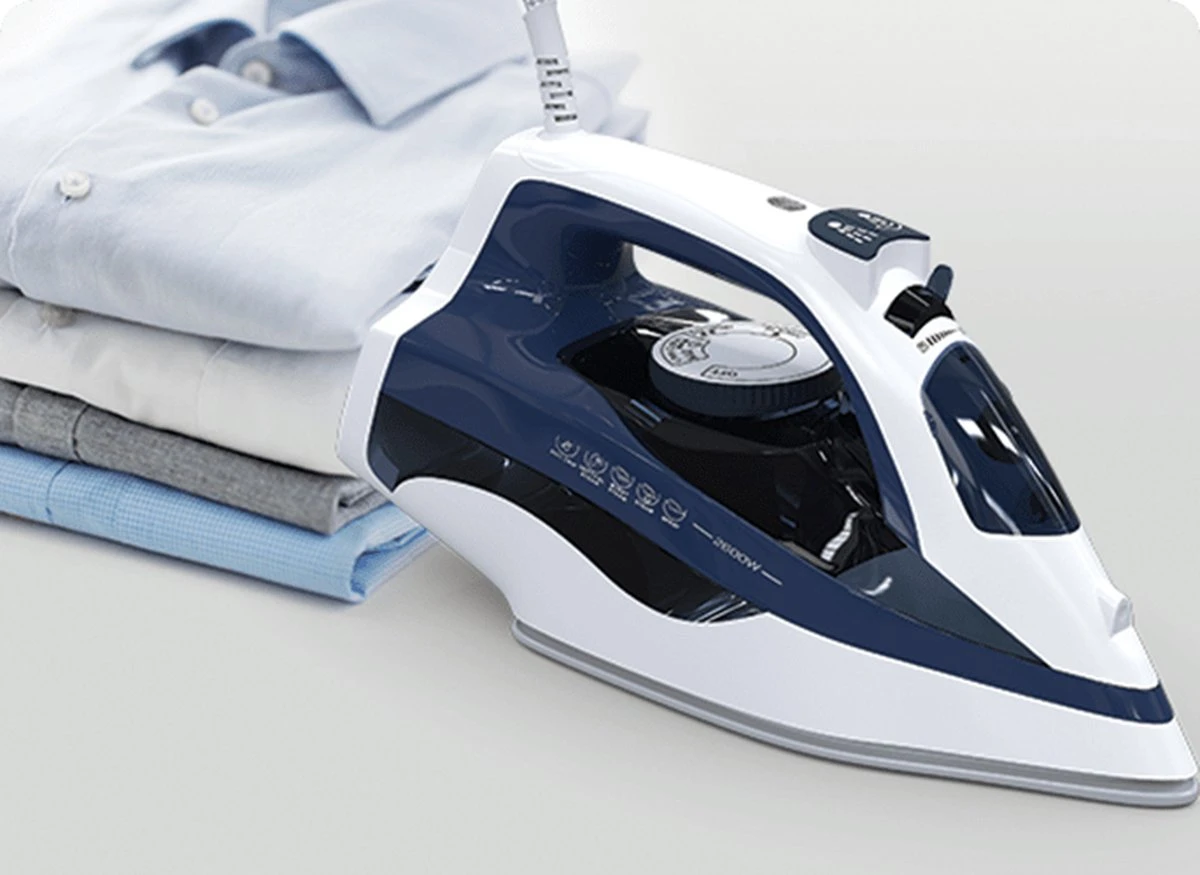 Tesla IR301BL - Stoomstrijkijzer - 2600Watt - 400ML Watercapaciteit - Blauw / Wit 12 Tesla IR301BL - Stoomstrijkijzer - 2600Watt - 400ML Watercapaciteit - Blauw / Wit - Afbeelding 10