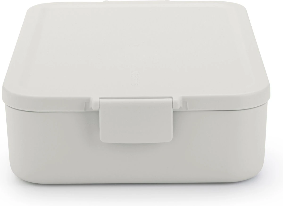Brabantia Make & Take Bento Lunchbox Incl Bentobox - Large - Kunststof - Light Grey 4 Brabantia Make & Take Bento Lunchbox Incl Bentobox - Large - Kunststof - Light Grey - Afbeelding 2