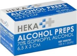 HEKA Alcoholdoekjes - 100 Stuks 9 HEKA Alcoholdoekjes - 100 Stuks -Huishoudelijke Artikelen Winkel 1200x881 4