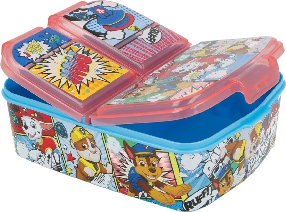 PAW Patrol - Vershouddoos - Lunchbox - 400ml - Blauw/Rood 5 PAW Patrol - Vershouddoos - Lunchbox - 400ml - Blauw/Rood - Afbeelding 3