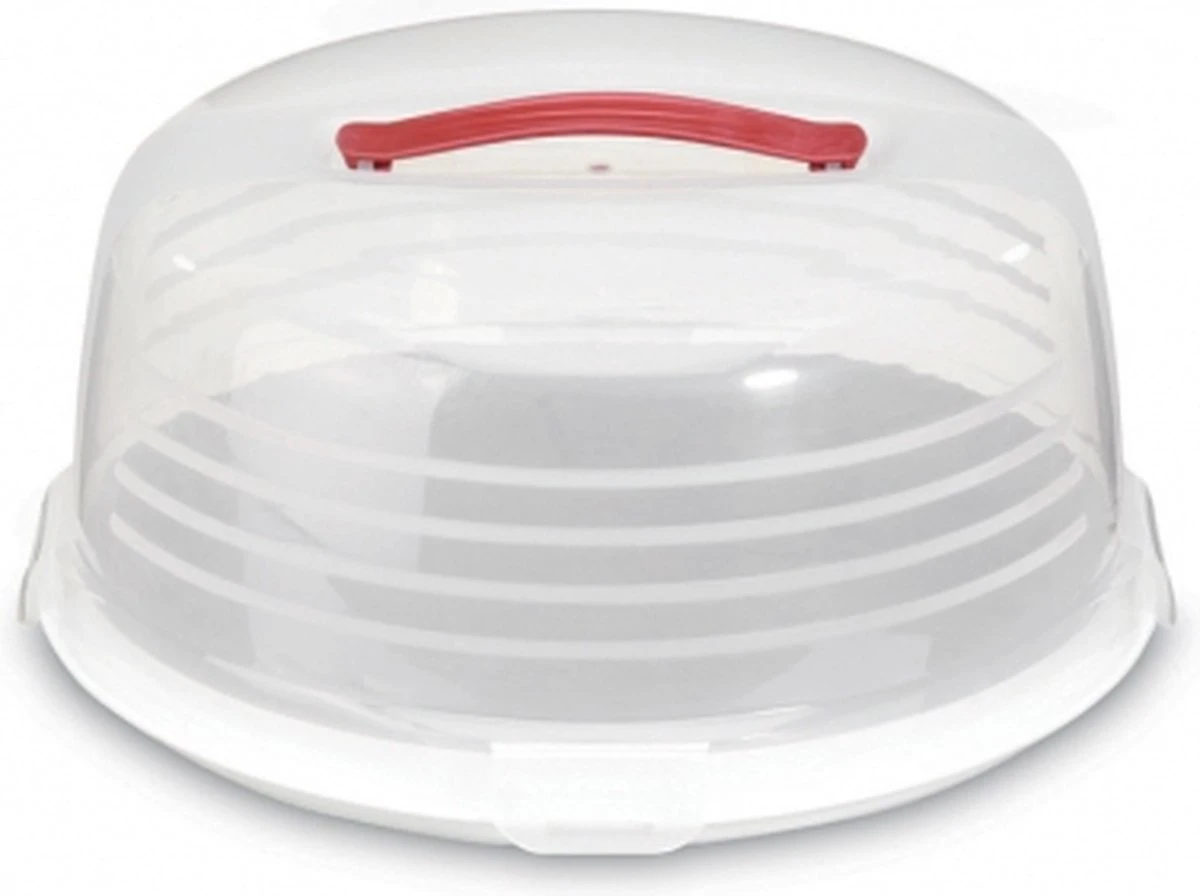 Curver Chef@Home Taartdoos Hoog - Wit 8 Curver Chef@Home Taartdoos Hoog - Wit - Afbeelding 6