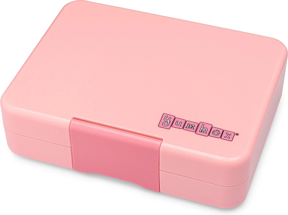 Yumbox Snack - Lekvrije Bento Box Lunchbox - 3 Vakken - Coco Roze / Rainbow Tray 4 Yumbox Snack - Lekvrije Bento Box Lunchbox - 3 Vakken - Coco Roze / Rainbow Tray - Afbeelding 2