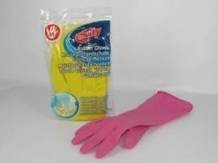 Multy - Huishoudhandschoenen Maat S - Natuurlatex/Kantoen - Geel -Huishoudelijke Artikelen Winkel 1200x900 105