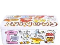 Blond Amsterdam Even Bijkletsen Koektrommel - Blik - 11x20 Cm -Huishoudelijke Artikelen Winkel 1200x900 27